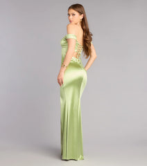Stevie Off-The-Shoulder Formal Dress