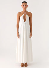 Helden Maxi Dress - White