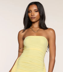 Flirting With Trouble Mesh Mini Dress