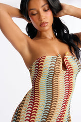 Trisha Coverup Dress - Multi Color