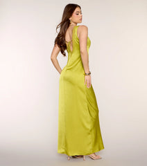 Sparkle Plans Glitter Knit Midi Tube Dress