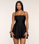 Drinks At Eight Skater Mini Dress