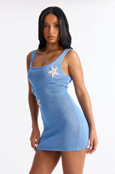 Endless Vacation Coverup Dress - Periwinkle