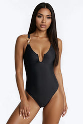 All Part Of The Plan 1 Piece Swimsuit - Black