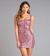 Maisie Sequin Bodycon Mini Dress