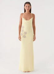 Joella Maxi Dress - Yellow
