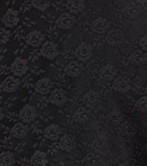 Flirty Girl Ruffled Halter A-Line Lace Mini Dress