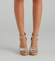 Make It A Moment Rhinestone Stiletto Heels