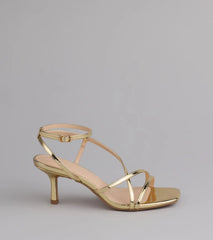 Simply Stunning Strappy Kitten Heels