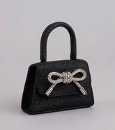 Tie It Together Glitter Mini Bag