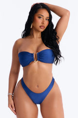 Karol Bandeau 2 Piece Bikini - Navy