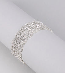 Luxe And Luminous Rhinestone Bracelet