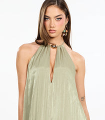 Margie Halter A-Line Formal Dress