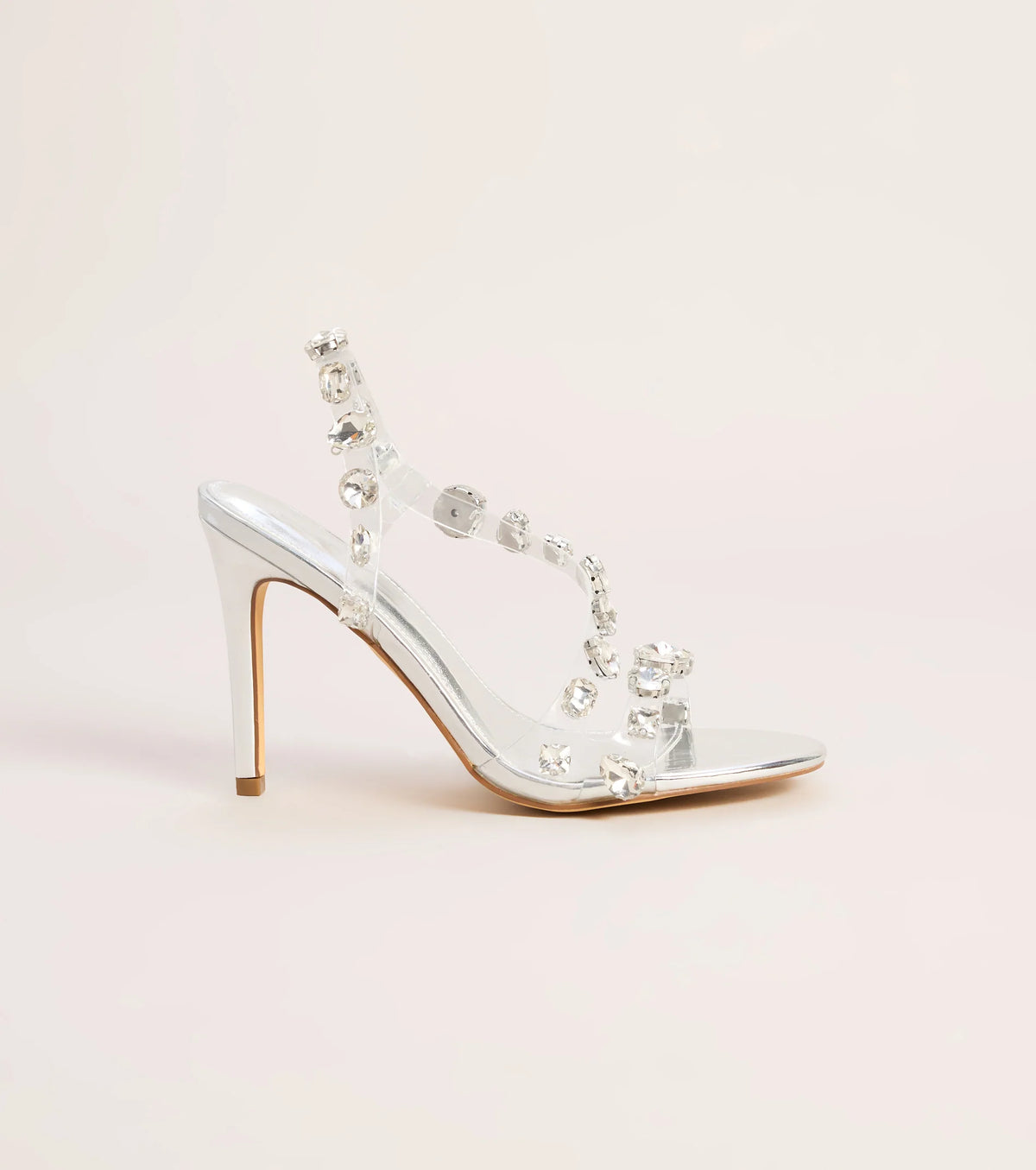 Big Entrance Gemstone Stiletto Heels
