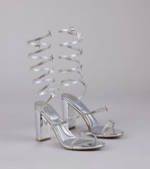 Catch Me in the Cosmos Star Spiral Heels
