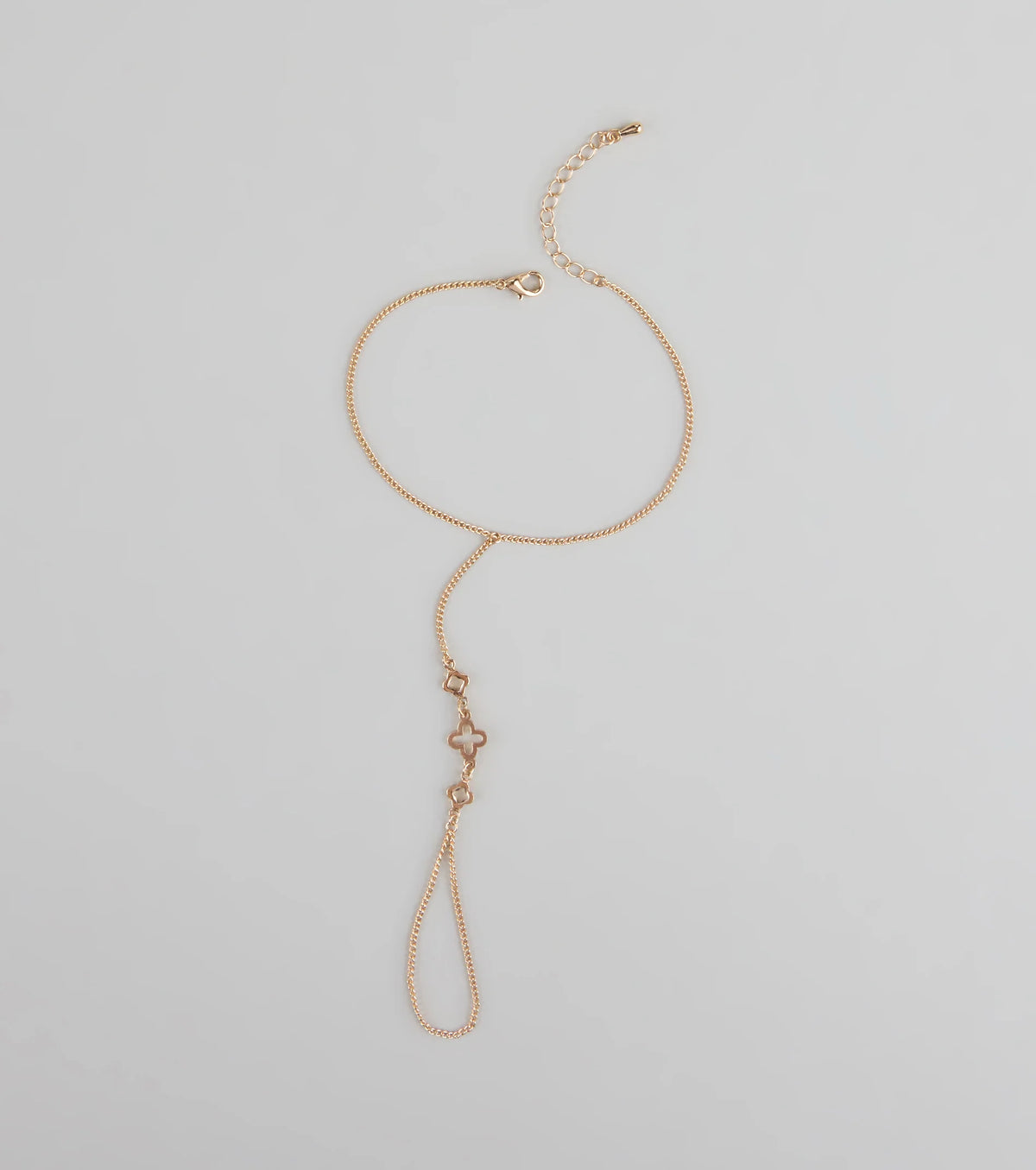 Dainty Glam Hand Chain