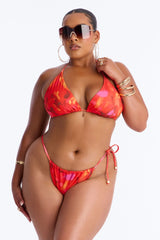 Isabella 2 Piece Bikini - Orange/combo