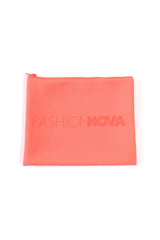 Fashion Nova Waterproof Bikini Swim Bag - Melon