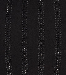 Luxe Sparkle Rhinestone Mesh Mini Dress