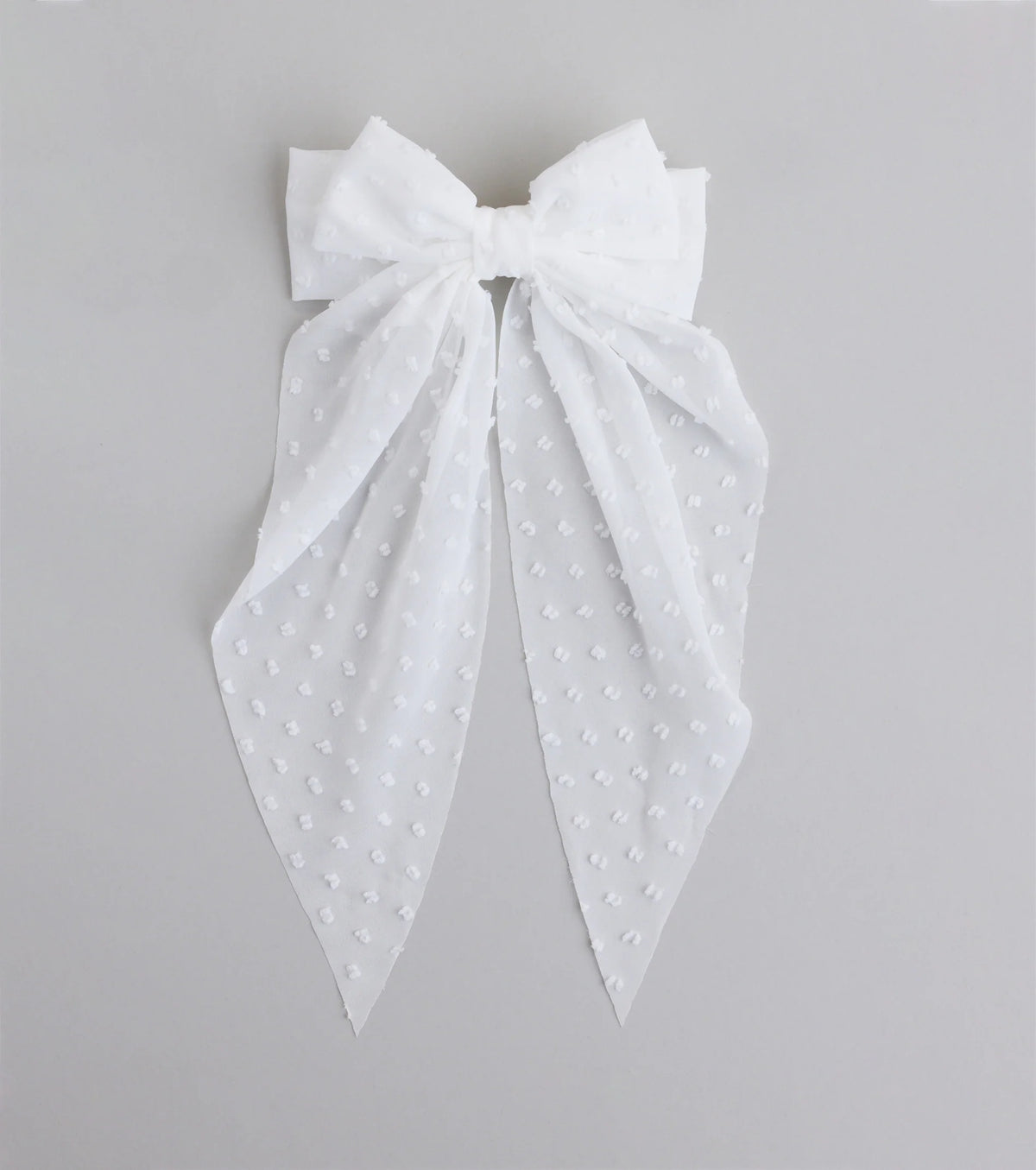 Love In the Air Sheer Hair Bow Clip