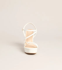 Soft Glam Steps Platform Block Heels