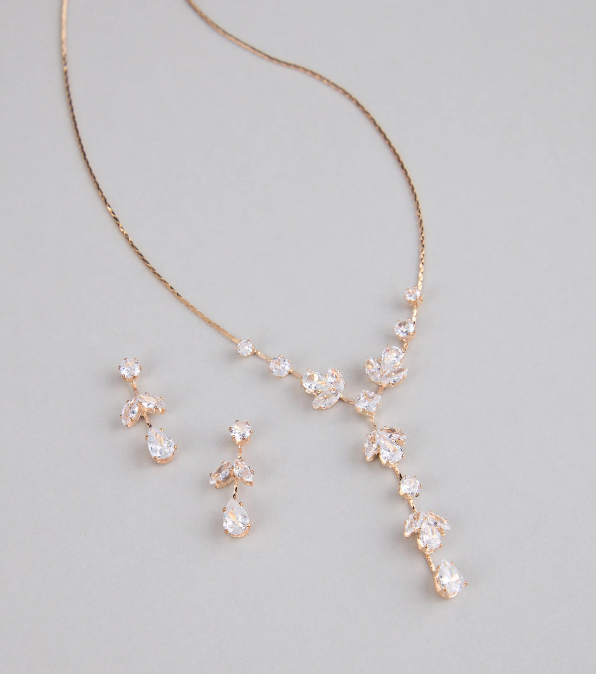 Garden Gala Cubic Zirconia Jewelry Set