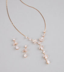 Garden Gala Cubic Zirconia Jewelry Set