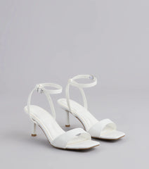 Chic Strides Kitten Stiletto Heels
