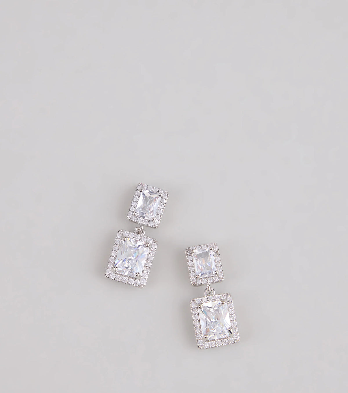 Double Take Cubic Zirconia Earrings