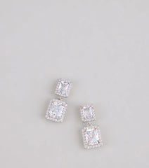 Double Take Cubic Zirconia Earrings