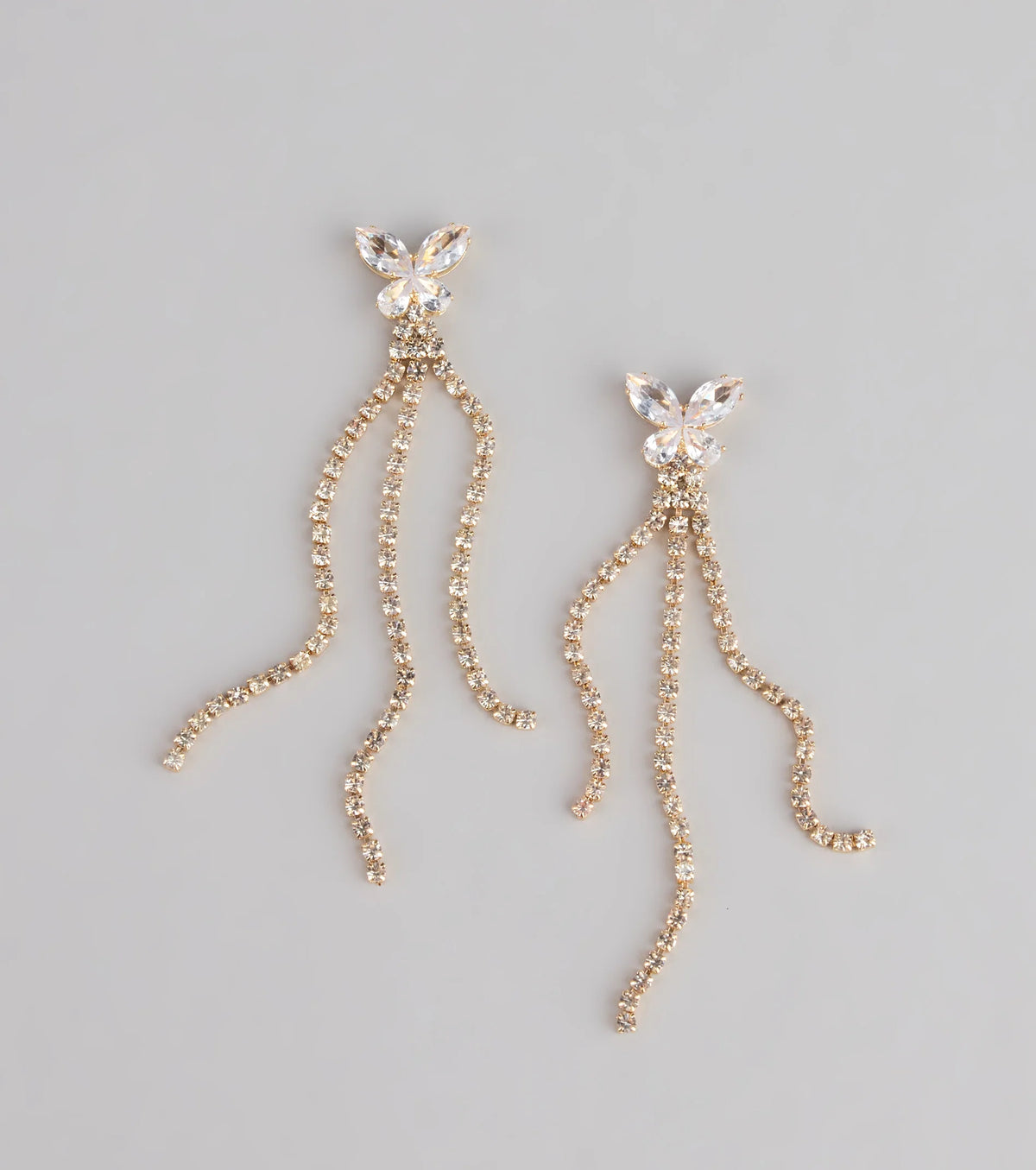 Twinkle And Flutter Butterfly Earrings