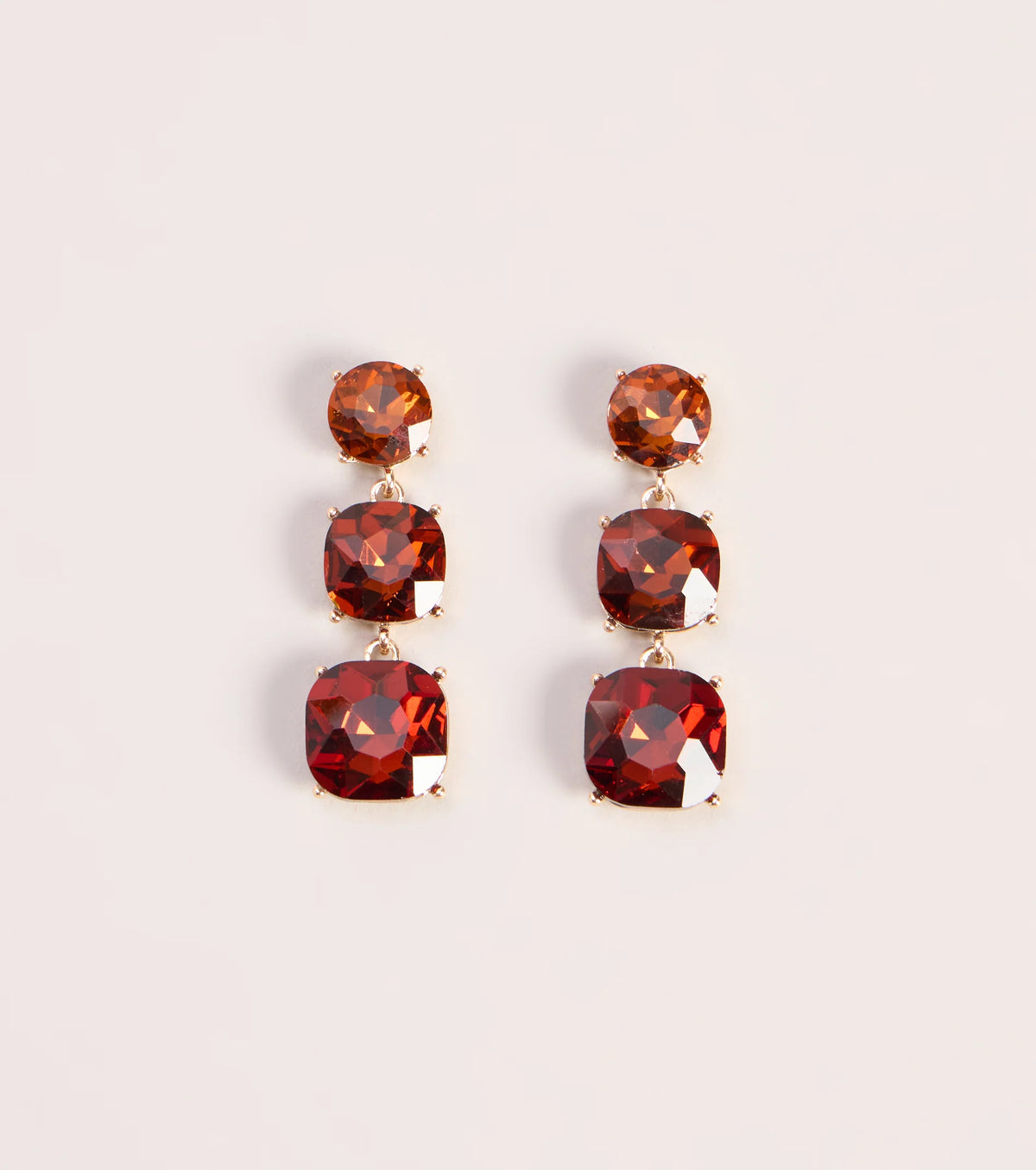 Dressed to Impress Stone Drop Earrings