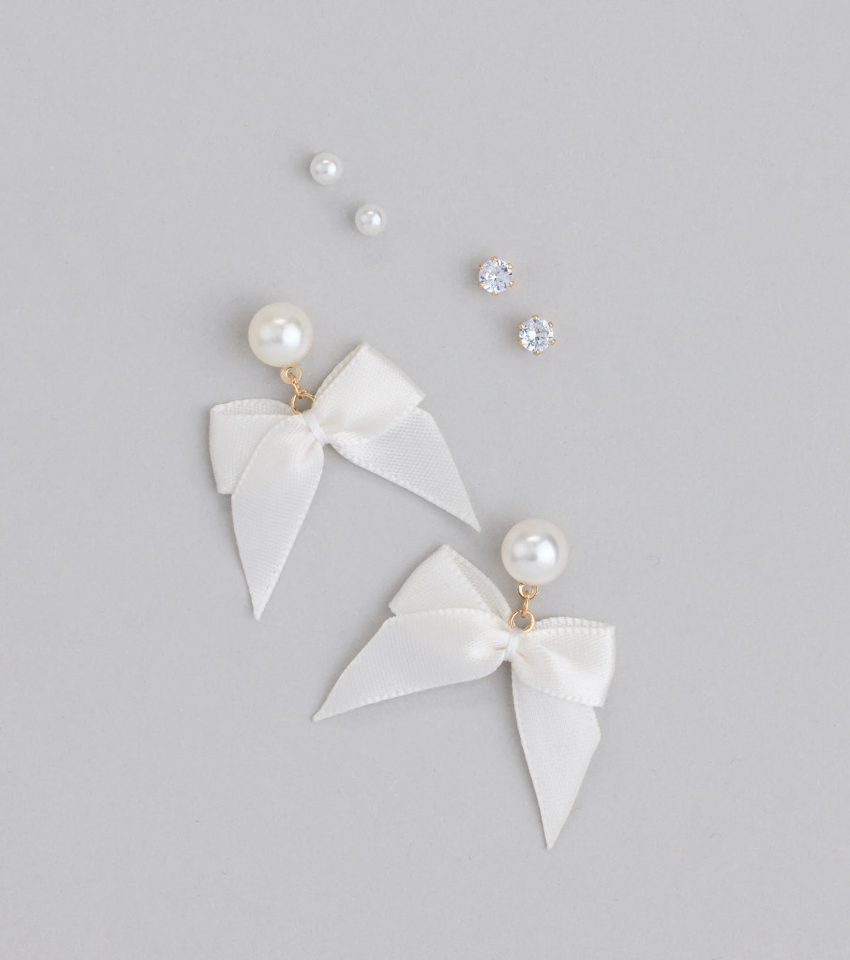Just Perfect Three-Pack Stud Earrings Set