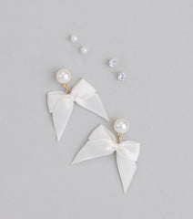 Just Perfect Three-Pack Stud Earrings Set