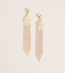 Heavenly Entrance Rhinestone Earrings