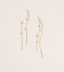 Glam In Motion Rhinestone Earrings
