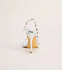 Big Entrance Gemstone Stiletto Heels