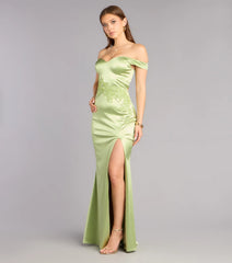 Stevie Off-The-Shoulder Formal Dress