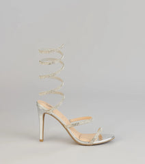 Wrapped in Radiance Stiletto Heels