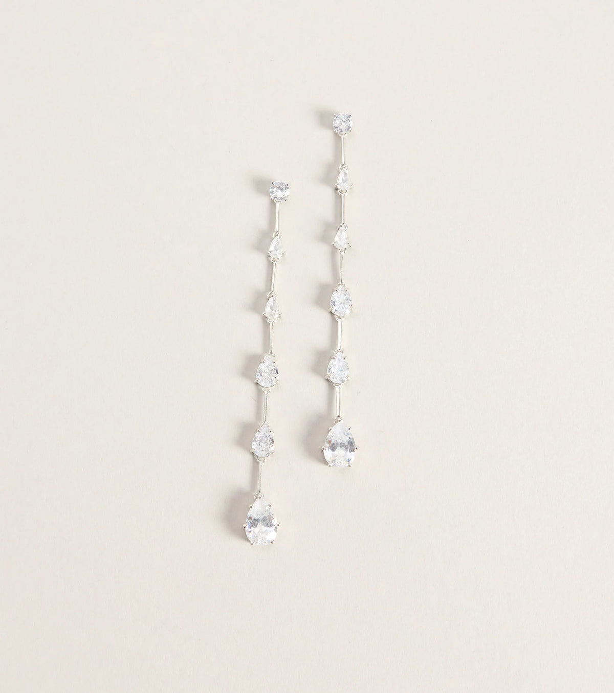 Chasing Sparkle Linear Earrings