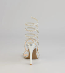 Wrapped in Radiance Stiletto Heels