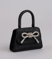 Tie It Together Glitter Mini Bag