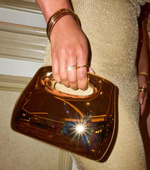 Hold My Shine Metallic Mini Bag