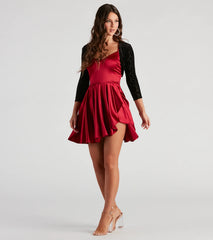 So Regal Velvet 3/4 Sleeve Bolero