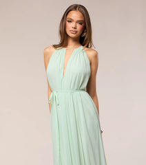 Sarah Chiffon Ruffle A-Line Formal Dress