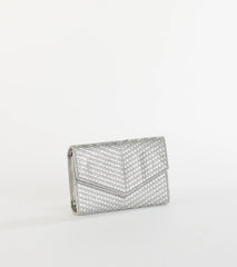 Let's Have A Toast Rhinestone Crossbody Wallet